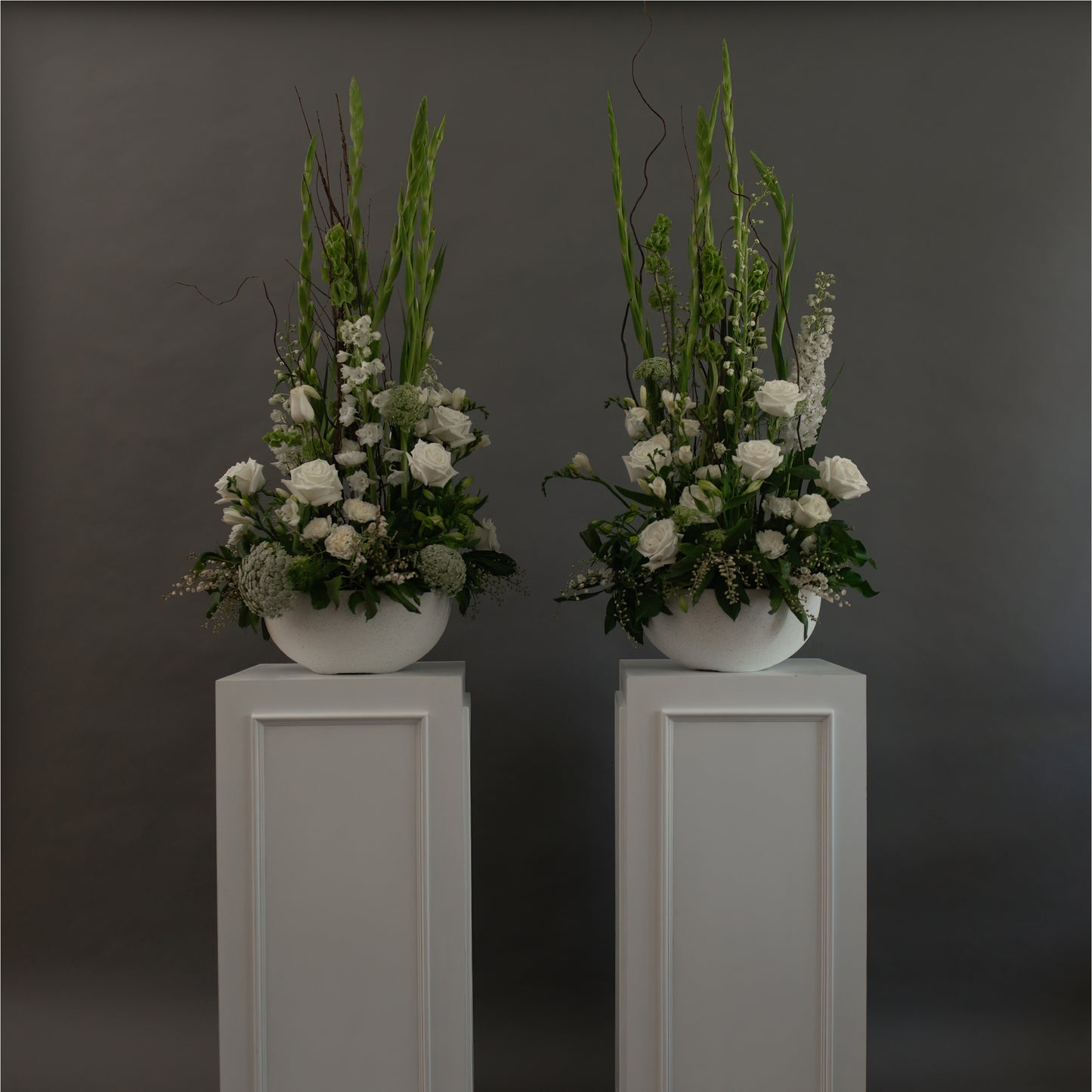 White Ceremony Arrangement Set