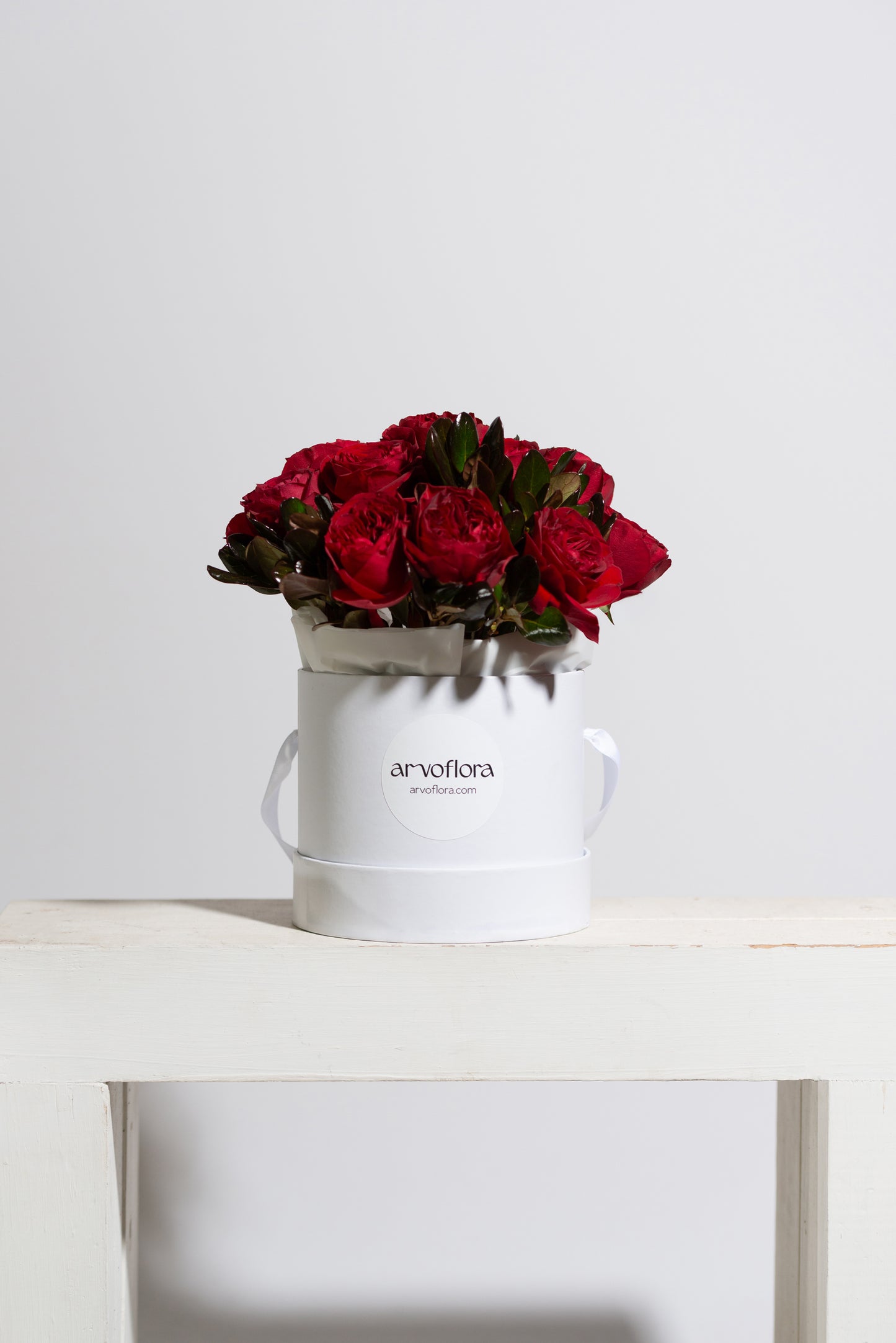 Red Roses Medium Box Posy