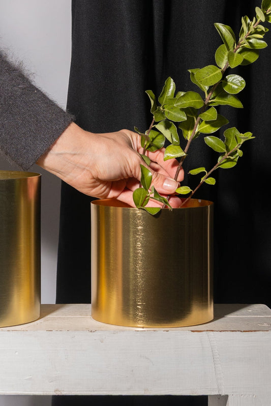 Elegant Golden Pots