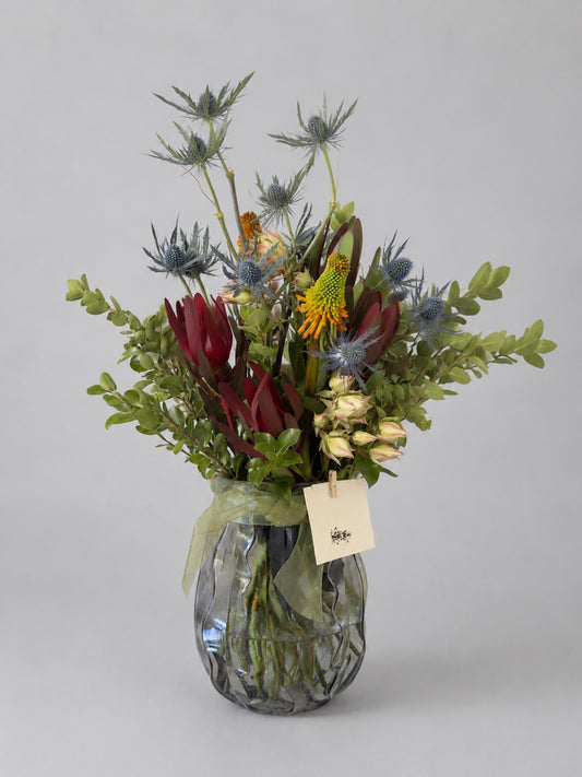 A Shining Morning in the Hills Arrangement Small Size (A Vase included)