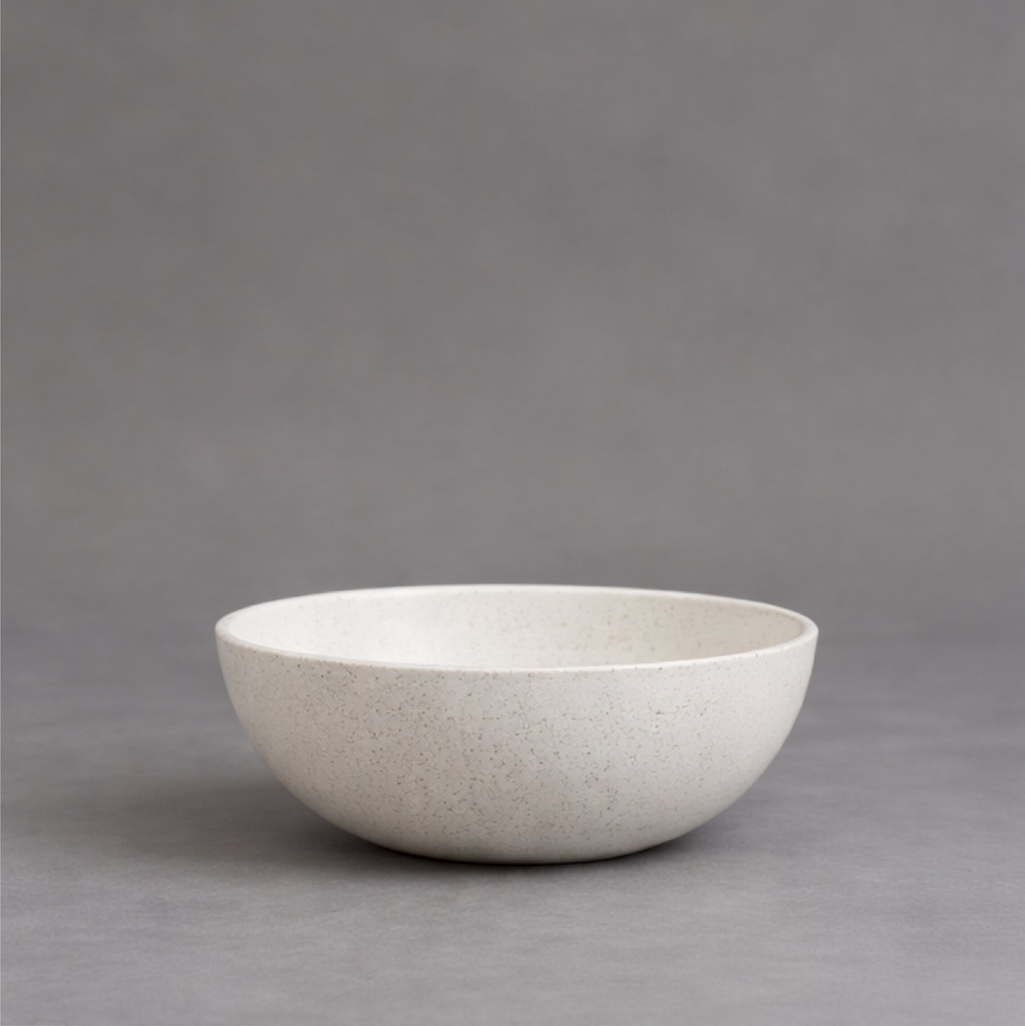 White Terrazzo Floral Bowl