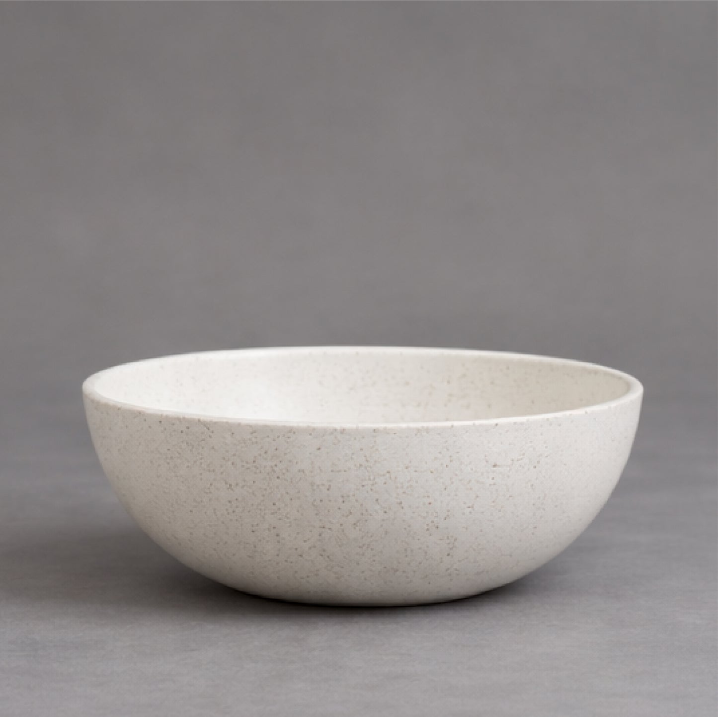 White Terrazzo Floral Bowl