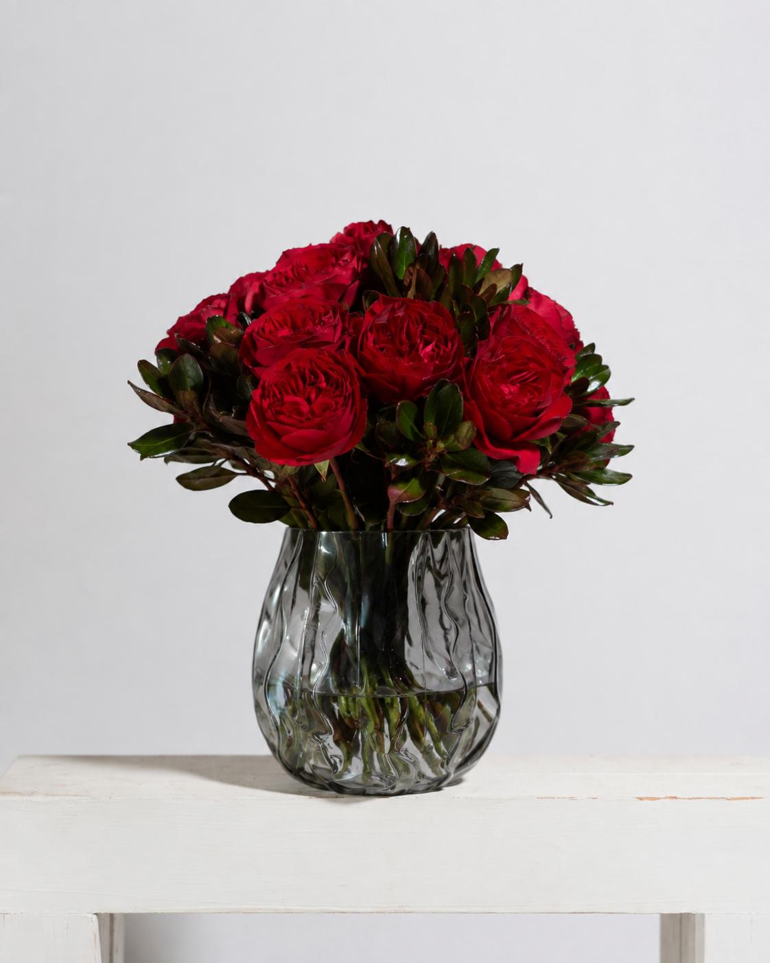 Red Roses Vase Posy